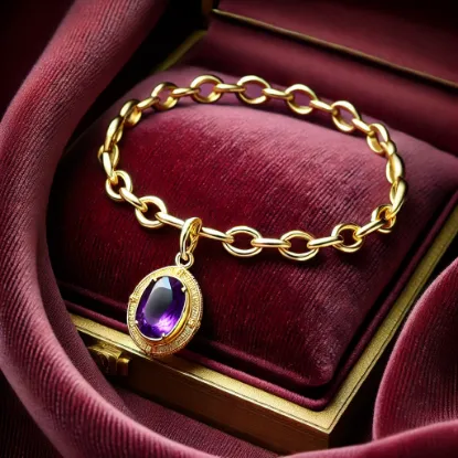 รูปภาพของ [For Testing] Amethyst Charm